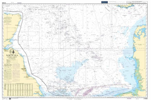 BA 2182B - North Sea - Central Sheet